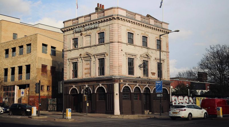 A picture of The George Tavern building
