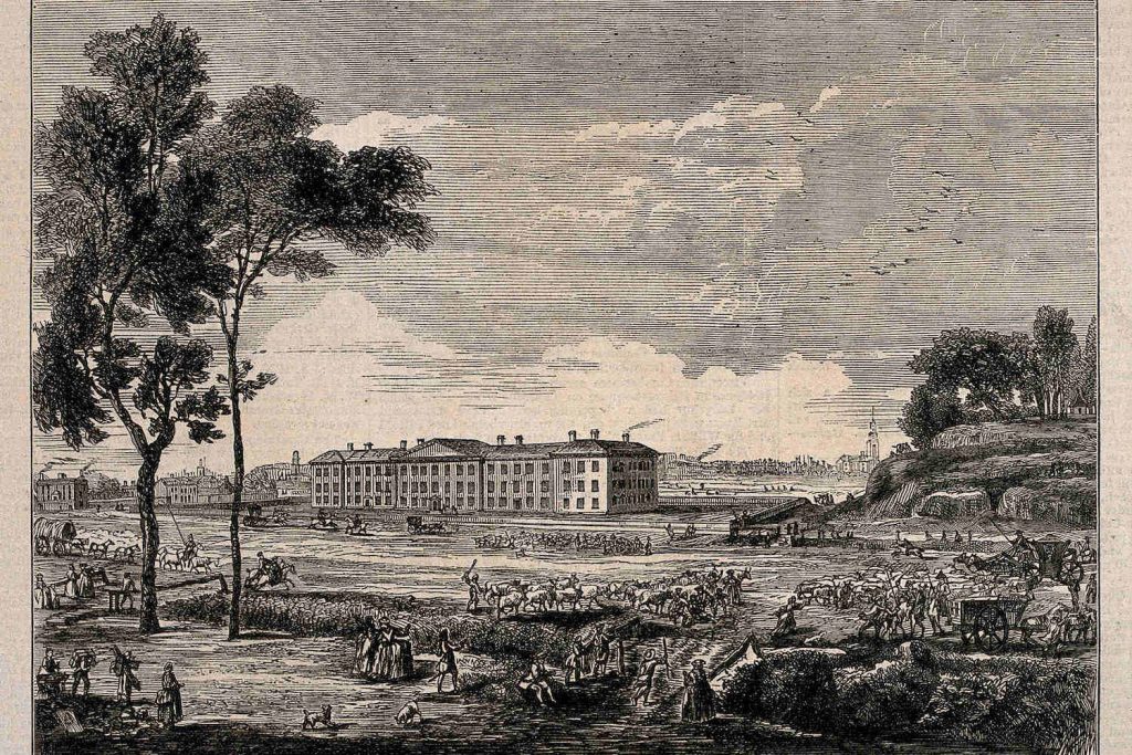 The London Hospital, 1753, Whitechapel.
