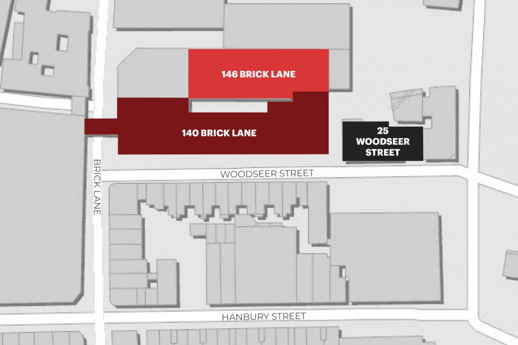 Truman Brewery Development Planning Proposal, as on Woodseer Street Website, Brick Lane