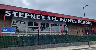 All Saints School in Stepney, East London.