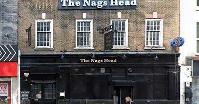 Nags Head strip club Whitechapel exterior.