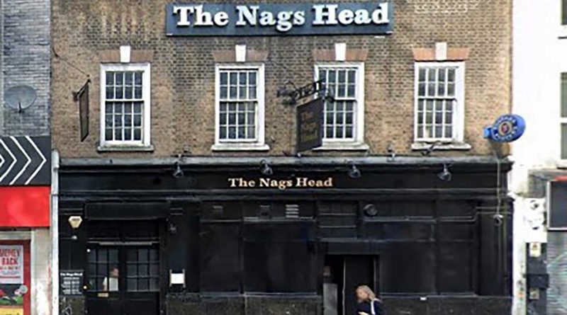 Nags Head strip club Whitechapel exterior.